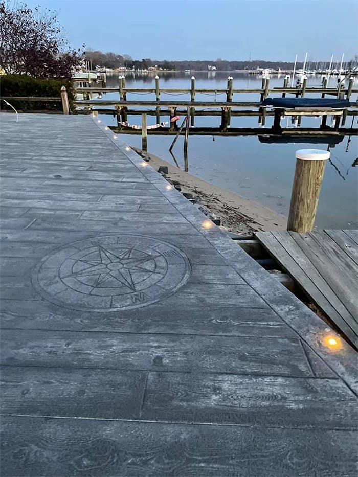 Poured Concrete Lighting and Deck Lighting in pasadena, md